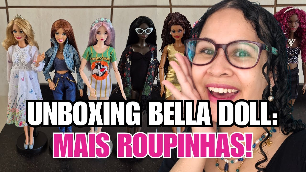 ROUPINHAS PARA BARBIE: UM UNBOXING CHEIO DE AMOR E PEÇAS LINDAS!