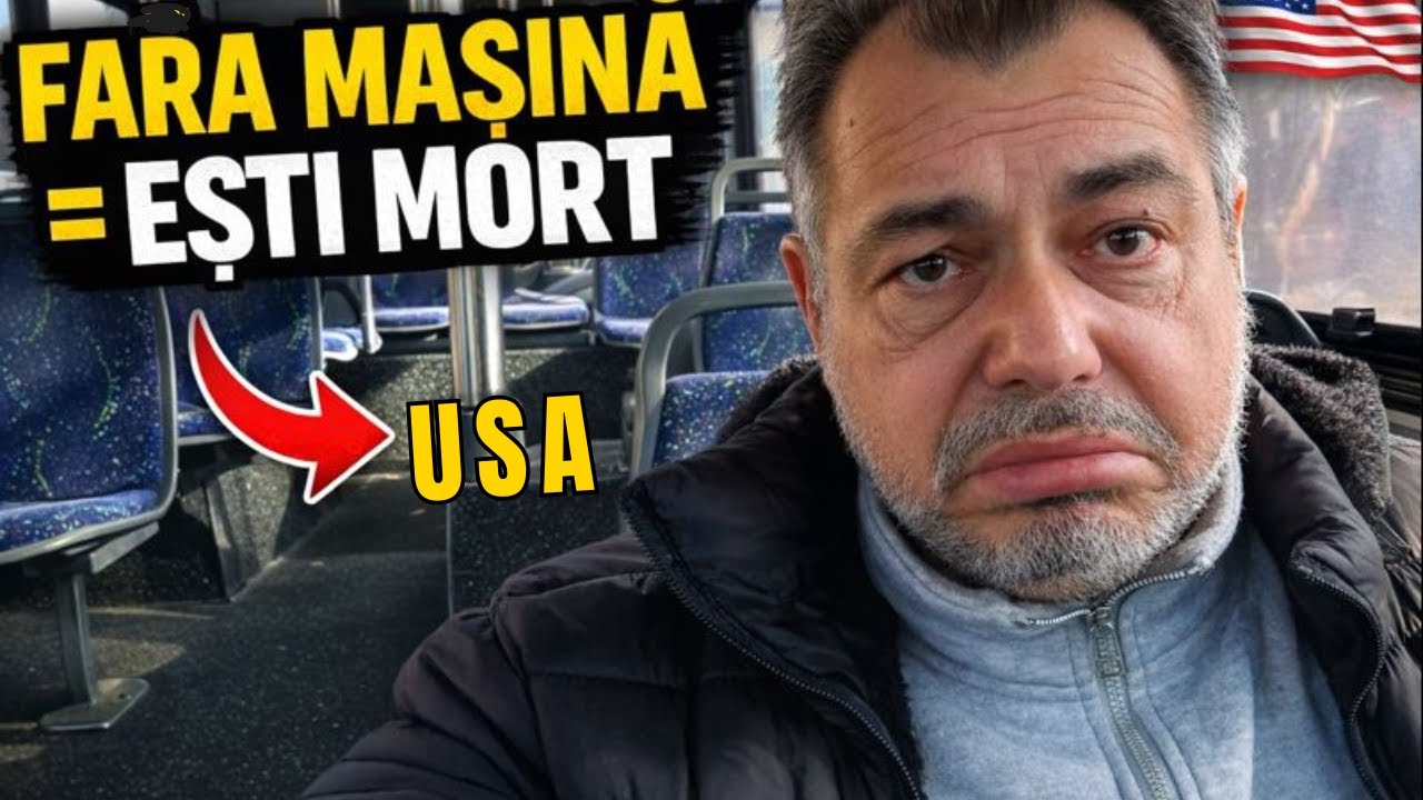 Ești MORT fără mașină în America? 🇺🇸 Prima zi în San Jose (Șocul pietonului)
