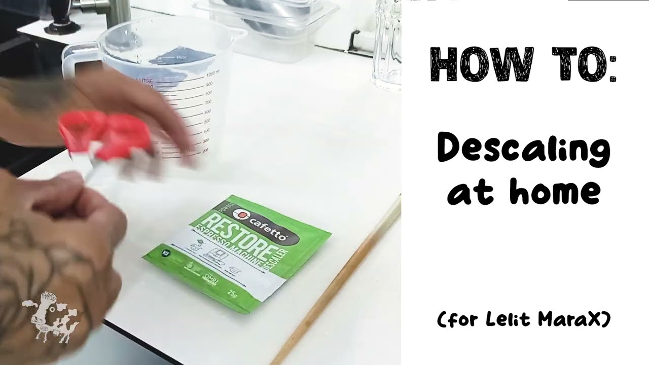 Descaling your Lelit MARAX Espresso Coffee Machine (Applicable for Heat Exchangers)
