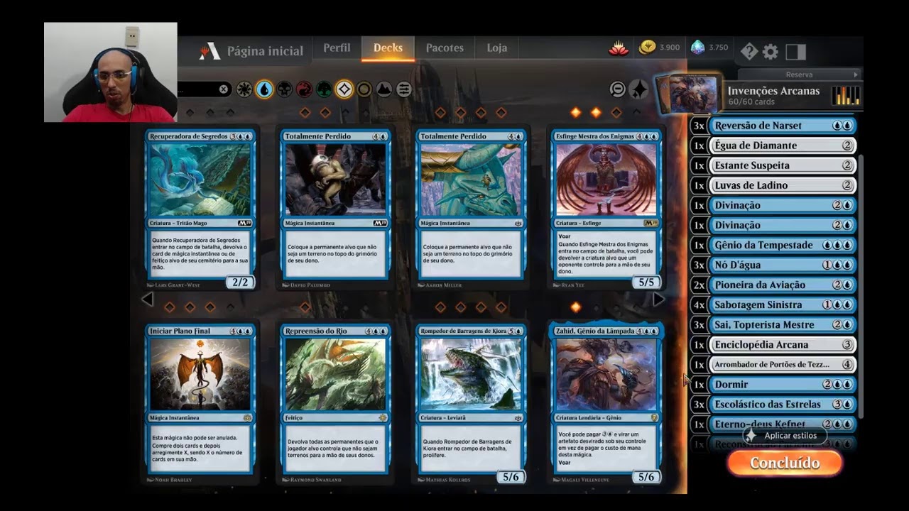Porthosbr jogando MTG ARENA