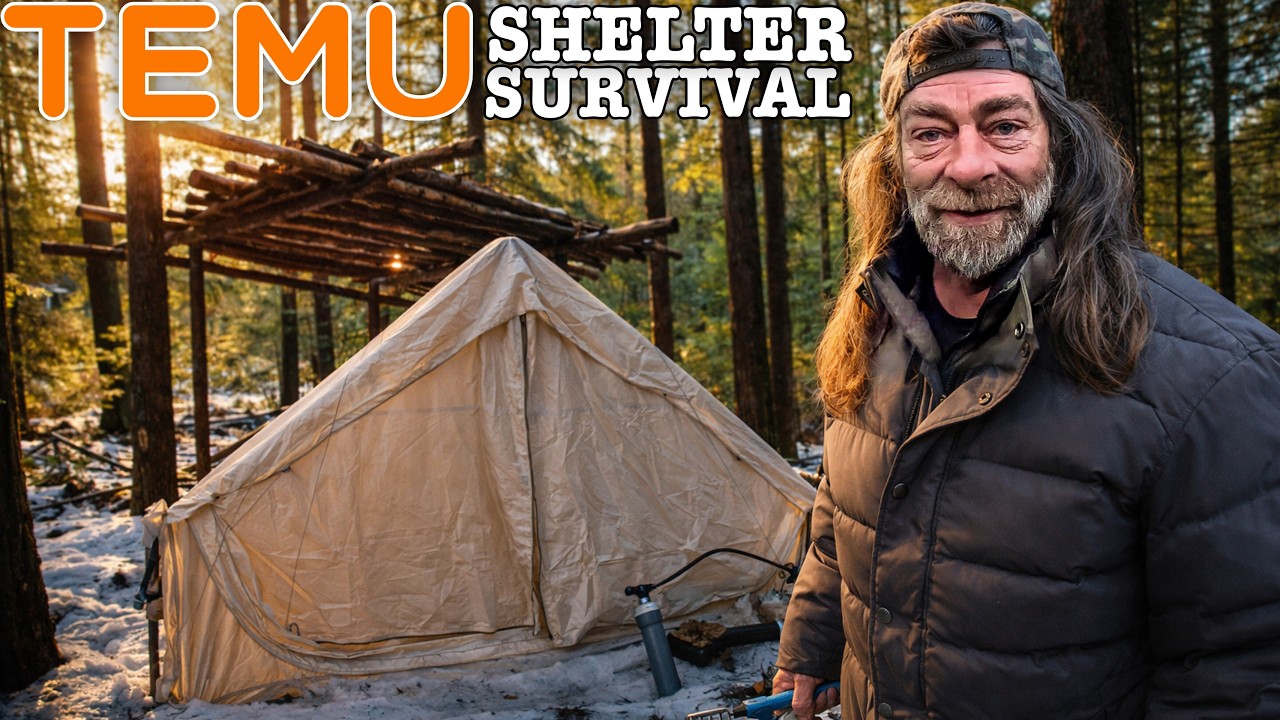 48 Hour Temu Only Survival Challenge On Vancouver Island