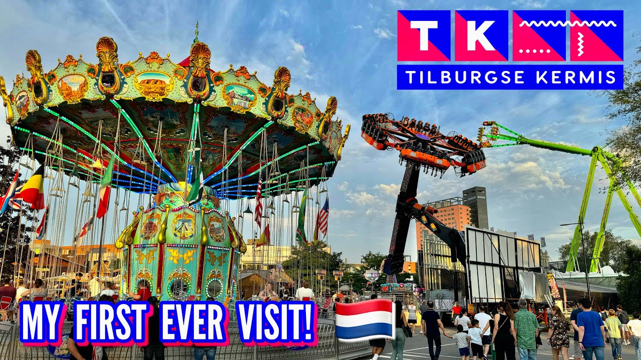 Tilburgse Kermis July 2024 - The BEST of Europe! (My first ever time)