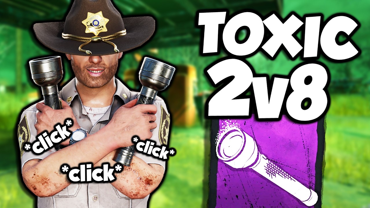 TOXIC SHERIFF RETURNS TO THE NEW 2V8 GAME MODE - Dead by Daylight