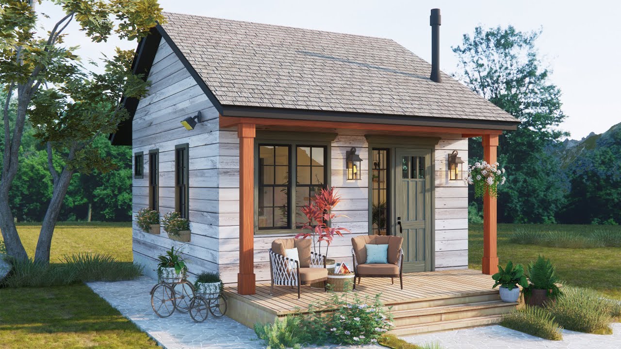 Small House Design 5x6m (30 sqm / 16x20 ft) | Cozy Efficient Living