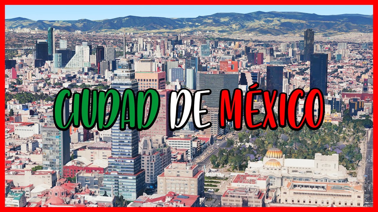 Aerial view of MEXICO CITY 🇲🇽