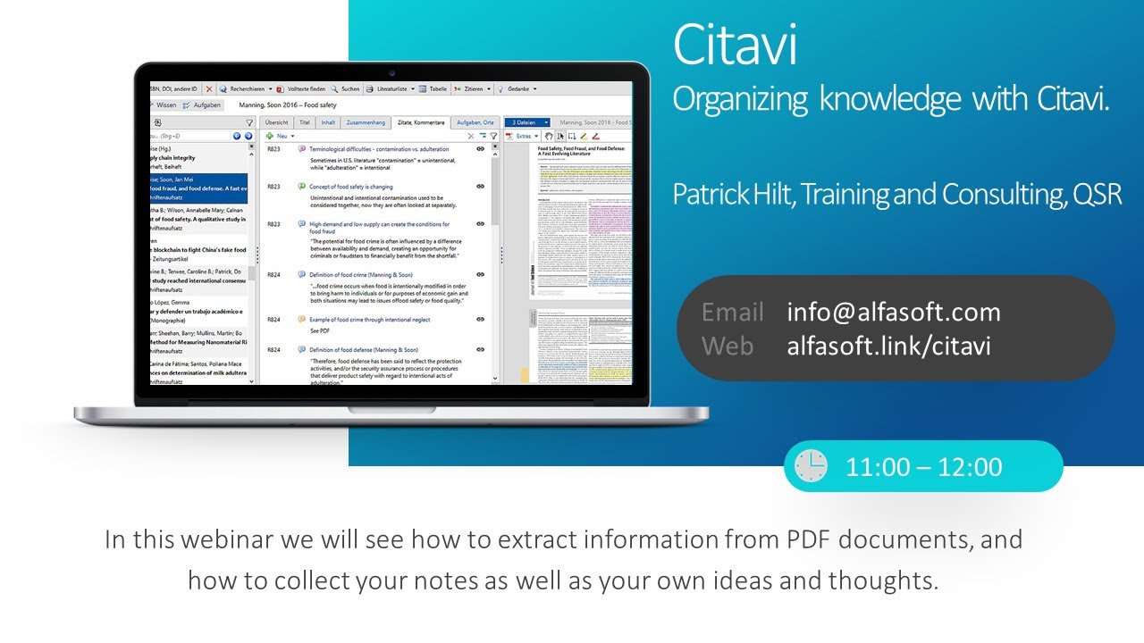 Citavi - Organizing knowledge with Citavi