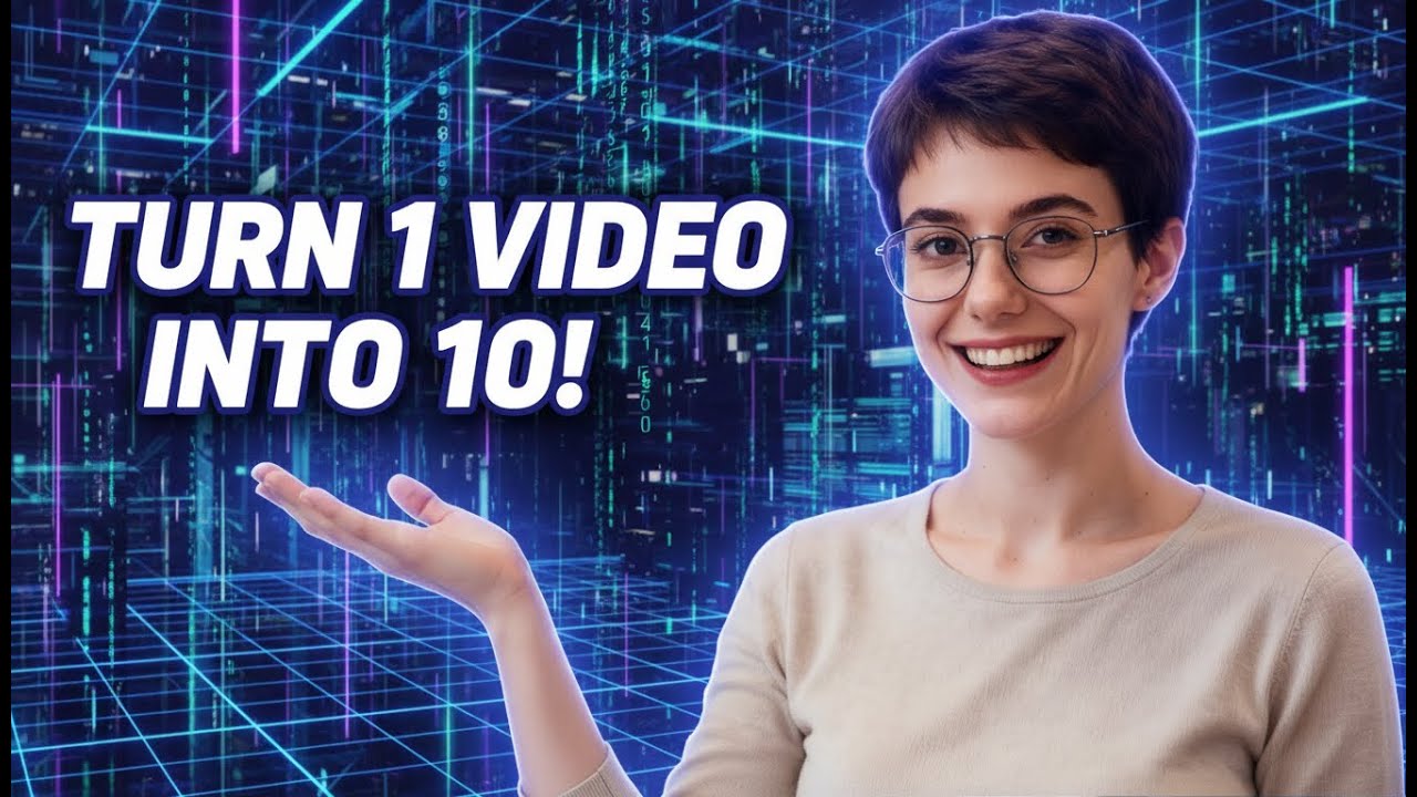 Stop Editing! The AI Tool That Turns Long Videos into 400s of Shorts 1