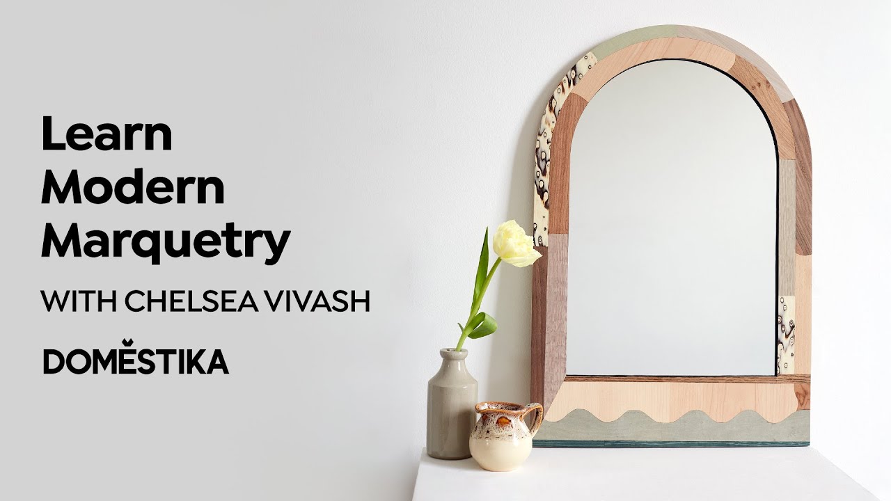CURSO ONLINE Marquetería moderna: decora con madera de Chelsea Vivash