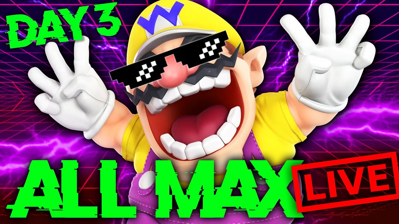 ALL MAX MODE Wario FNAF Marathon - Day 3 (Charity Stream)