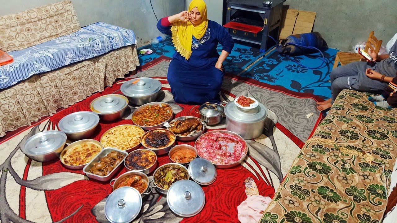 عزمت الكل وجبرت خطرهم وبعد عميلى ليهم وفرحت قلبى بيهم جوزى نكد عليا وبكانى😥