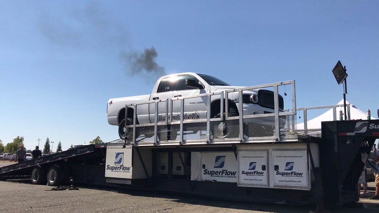 West coast diesels cummins 5.9 drag/pull Truck dyno