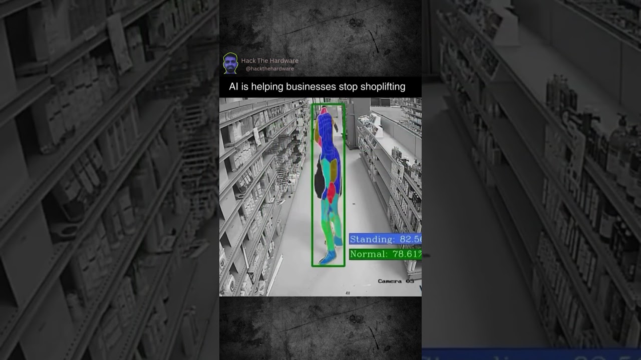 AI to the Rescue: How I Witnessed AI Helping Combat Shoplifting 🛡️ #cybersecurity #iotsecurity