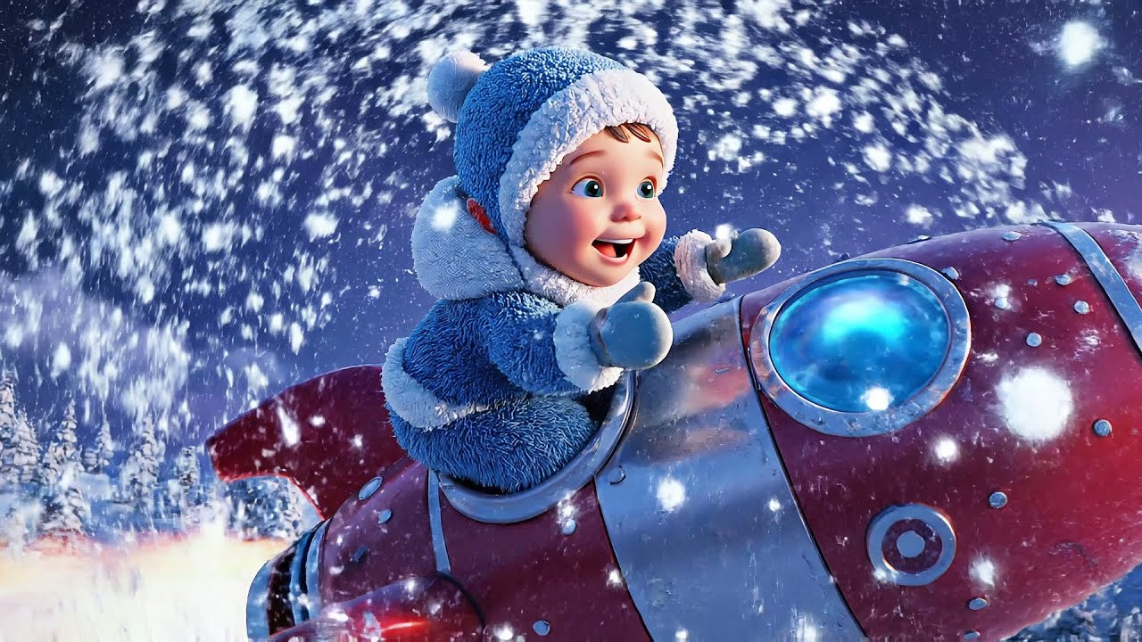 Fortnite Baby Rode a Rocket Across the Frozen Land | Kids Songs & Nursery Rhymes