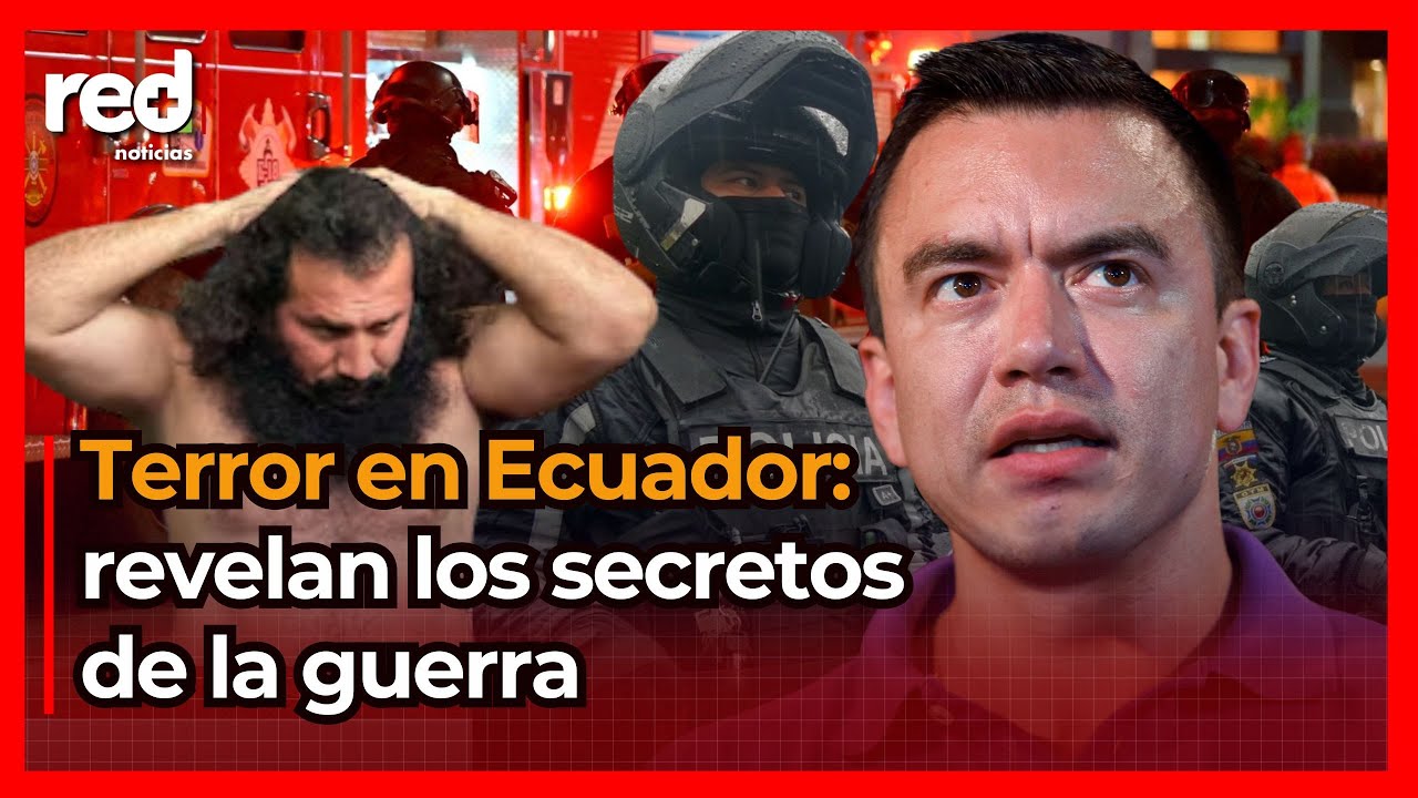 Ecuador, en alerta máxima: la guerra pone contra las cuerdas a Daniel Noboa y las Fuerzas Militares