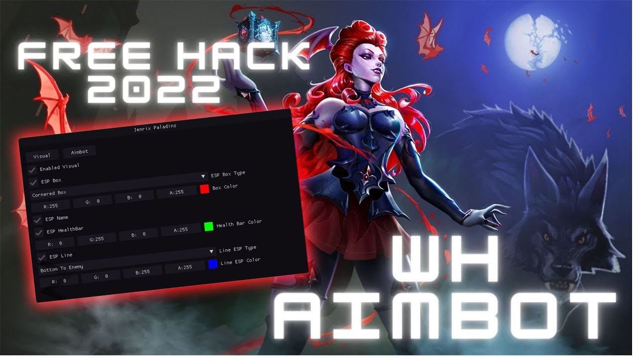 PALADINS FREE HACK 2022 | AIMBOT WALLHACK PARA PALADINS | PALADINS HACK DOWNLOAD 2022