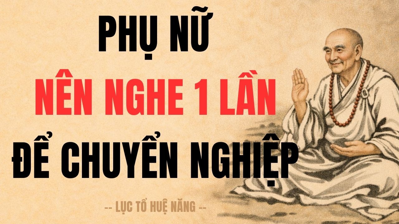 Lục Tổ Huệ Năng Chỉ Ra Cách Giải Nghiệp Cho Phụ Nữ Đang Mang Nhiều Khổ Đau | TRÍ TUỆ CỔ NHÂN
