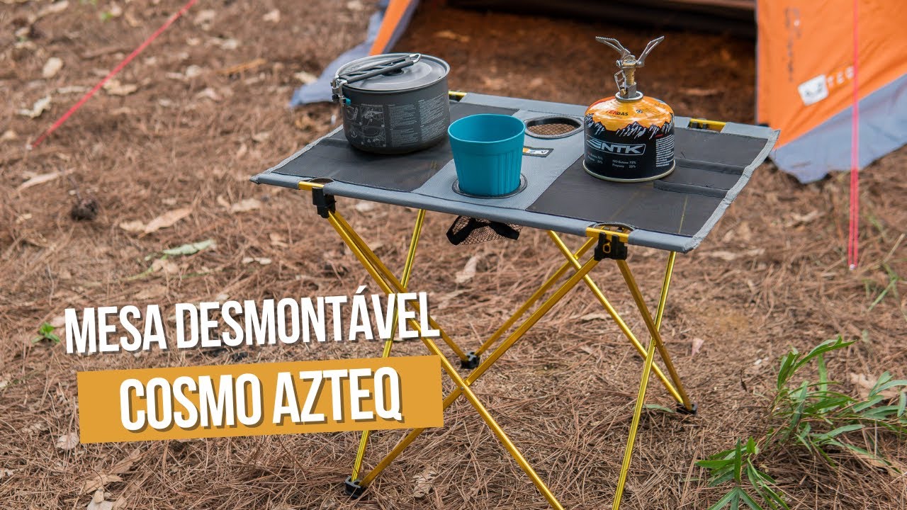 Mesa Desmont&aacute;vel Para Camping Azteq - Super Leve