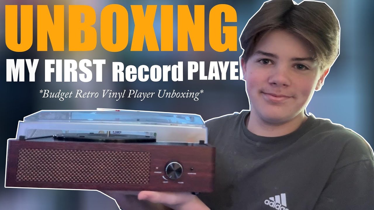Unboxing My First Record Player