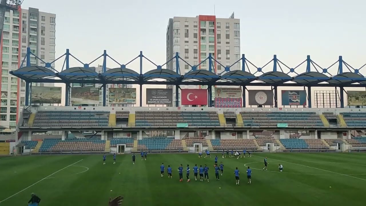 KARABÜK İDMAN YURDU ANTREMANINDAN GÖRÜNTÜLER @KarabukidmanYurdu