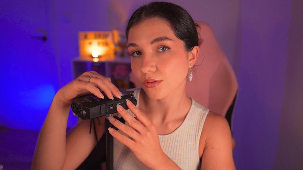 ASMR Te Relajo Solo con la Zoom H4 🎧 | Sin Usar Nada Más (No talking ASMR) | Lonixy ASMR
