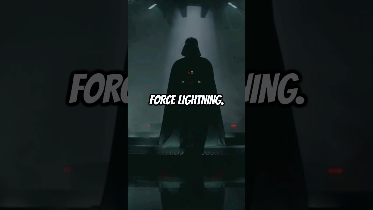 Why Doesn't Darth Vader Use Force Lightning?