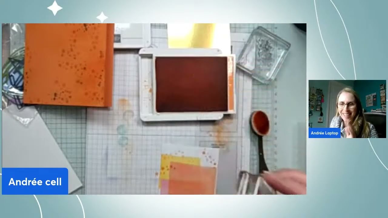 Atelier créatif en direct - Swirled designs