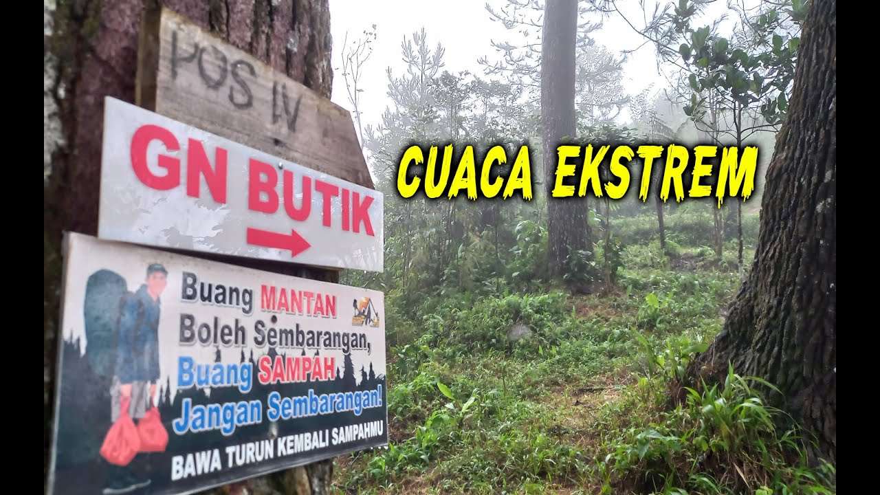 Pendakian Gunung Butik 1250 Mdpl