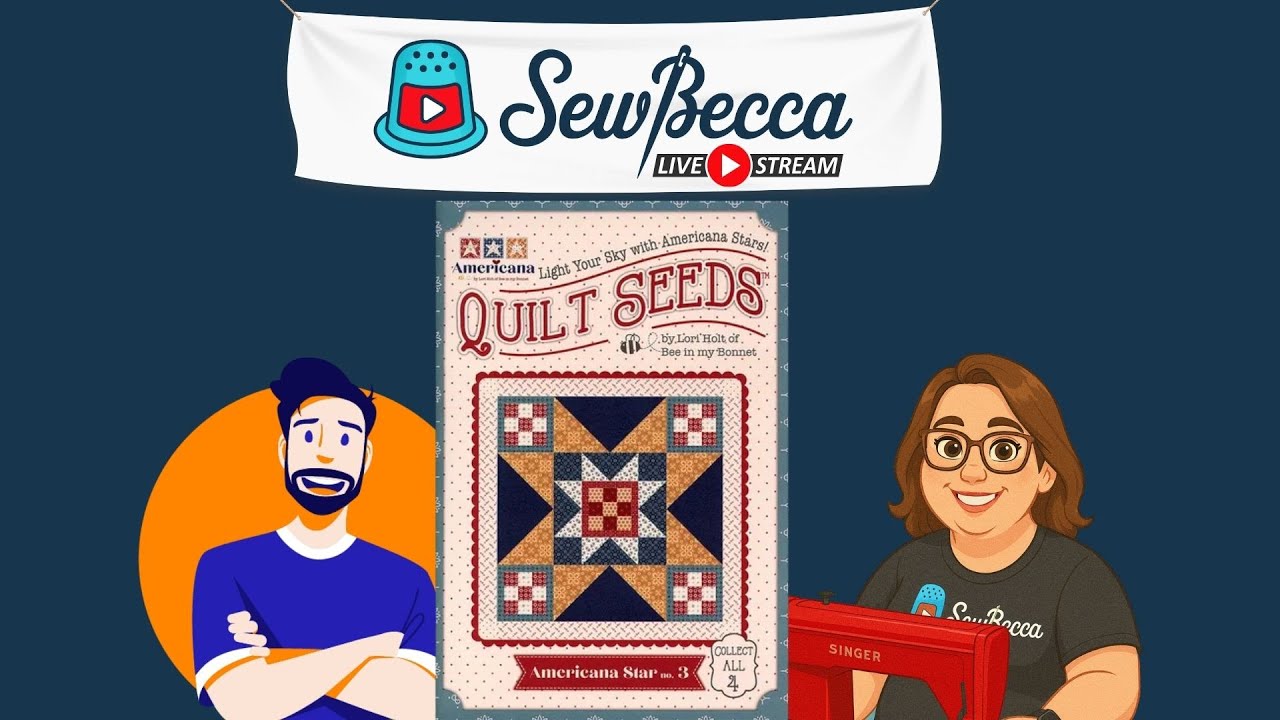 Americana Sew Along | Block 3 (w/ ⁨@OffKilterCrafterIan⁩  )