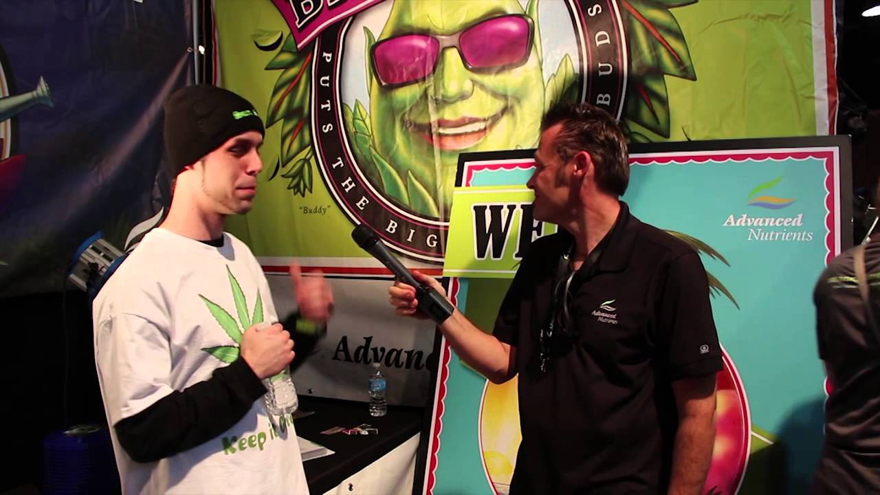 Grow Greener Guru and Advanced Nutrients at Cannabis Cup Denver 2013 USA