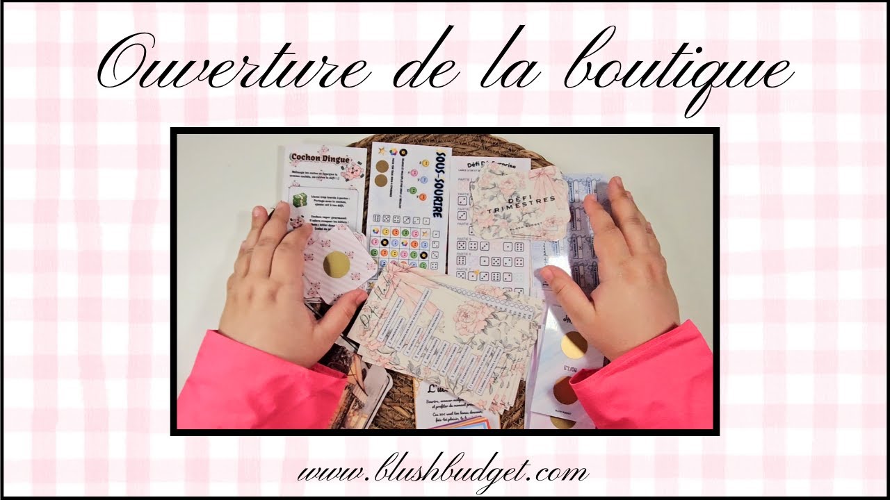 Nouveaux défis sur le shop, je vous montre | Blush Budget