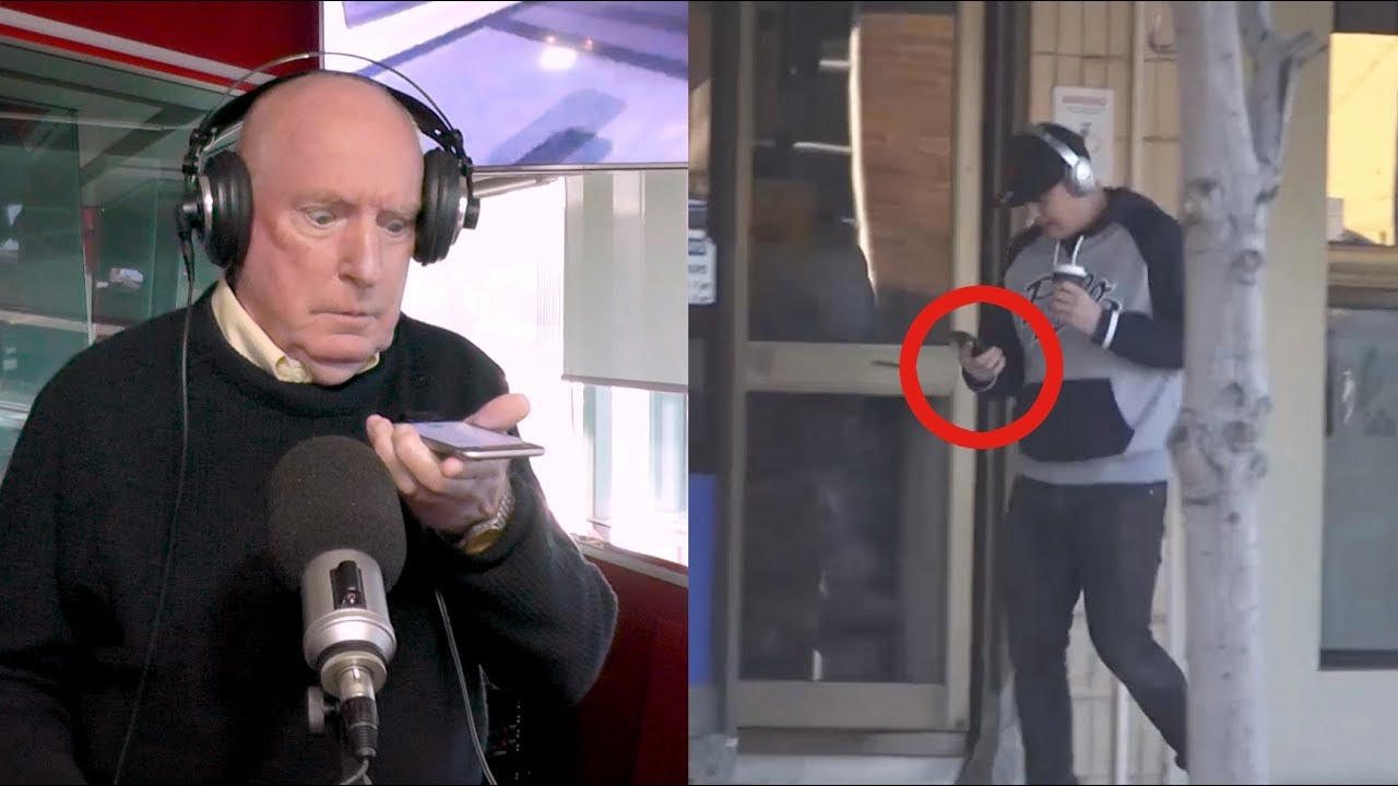 Ray Meagher busts Johnny Ruffo screening his call