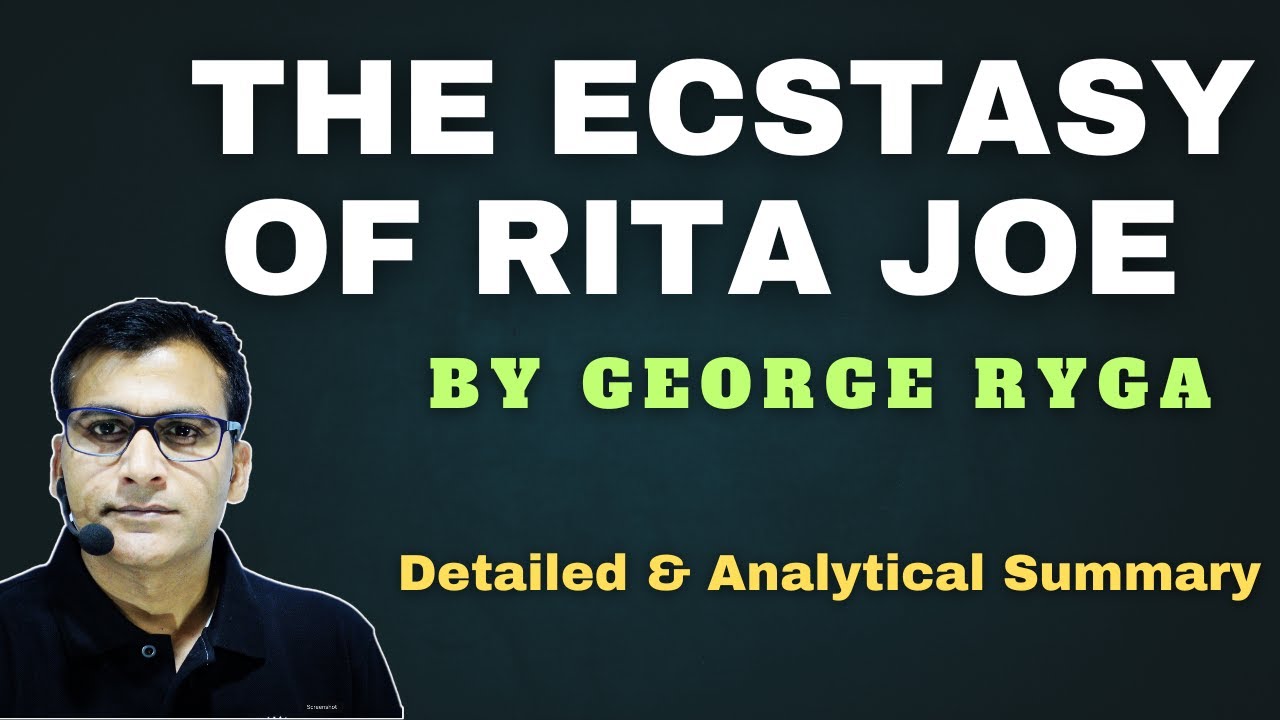 The Ecstasy of Rita Joe by George Ryga | Summary | #englishliterature | #Australianliterature