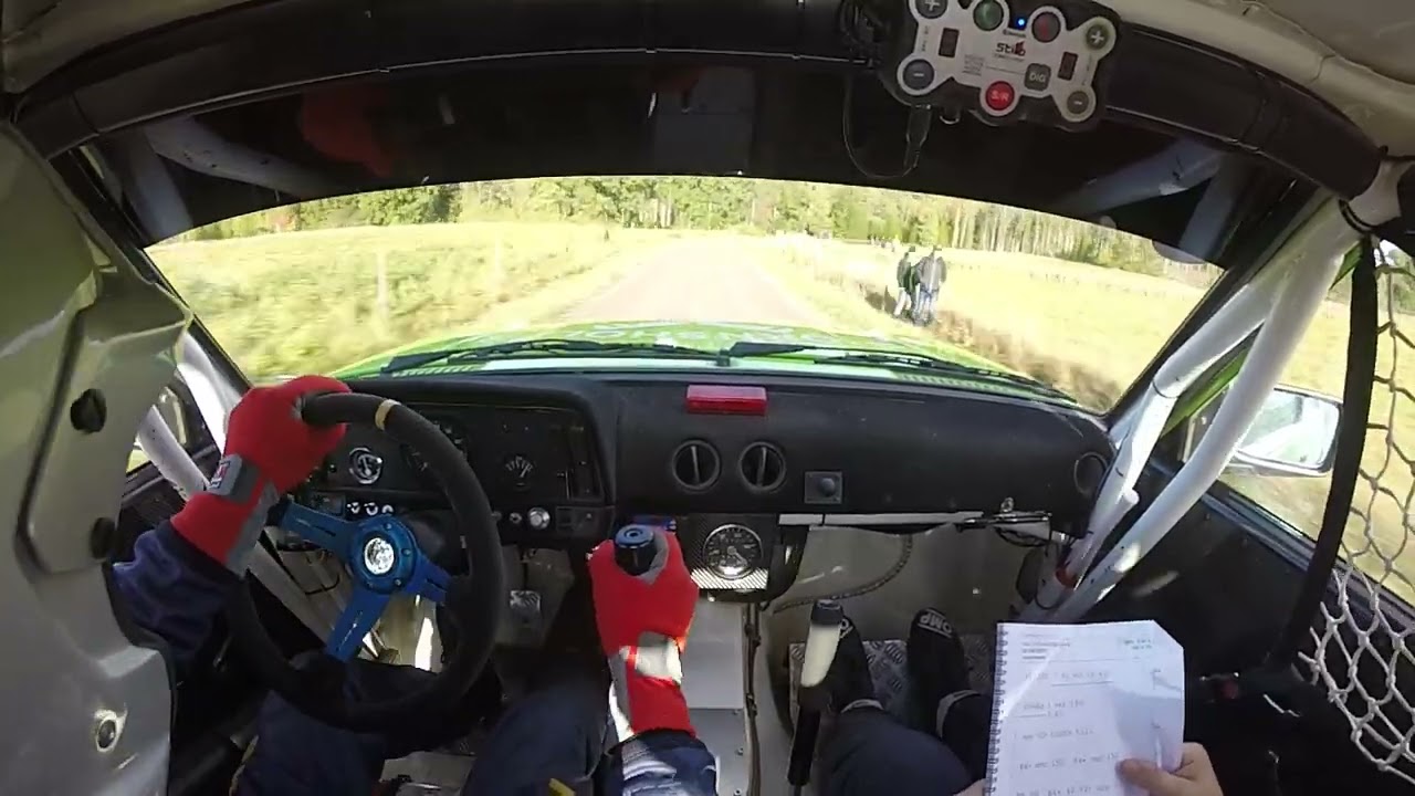 Rally Vetlanda 2024 ss5 Tommy Johansson, Oscar Almqvist A-2wd