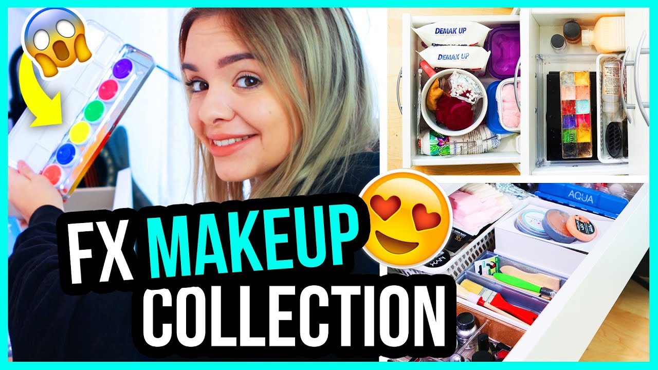 XXL SFX MAKEUP KOLLEKTION & Aufbewahrung 😱 #SpooktoberCountdown
