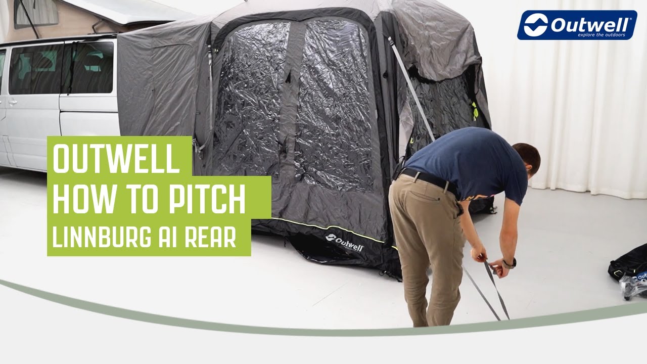 How to Pitch: Linnburg Air Rear | Outwell 2023