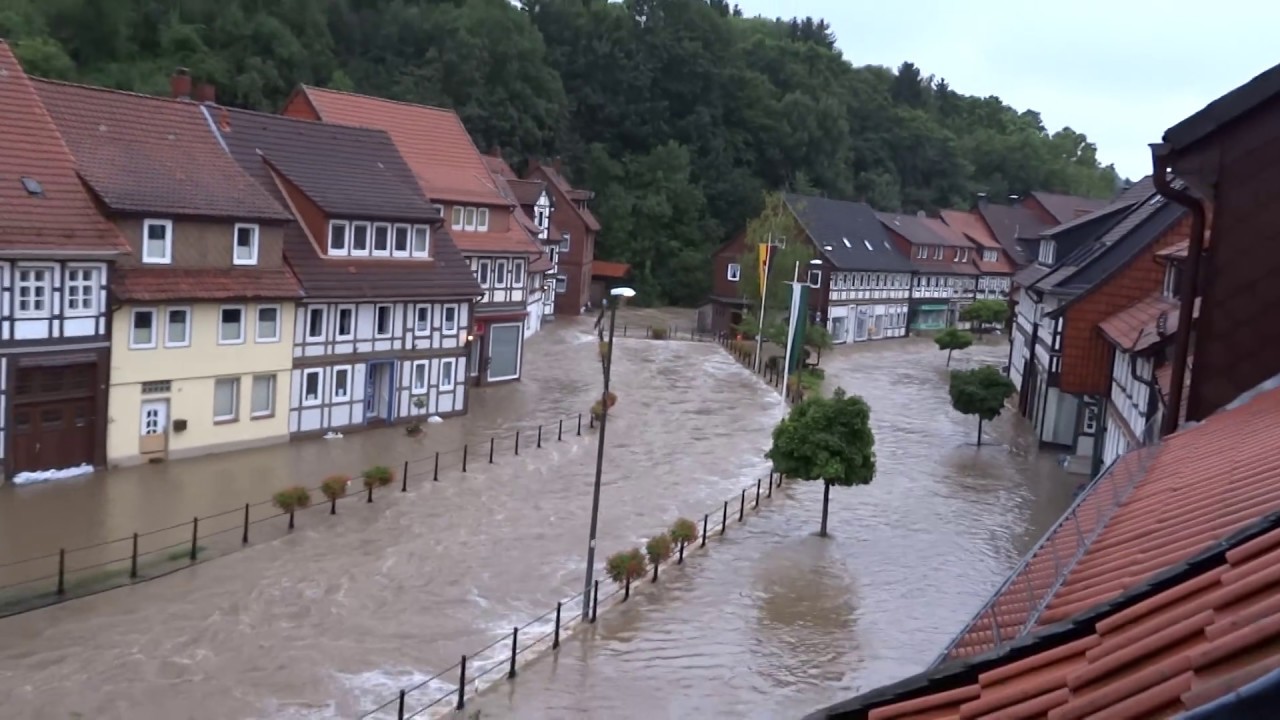 Hochwasser in Bad Salzdetfurth