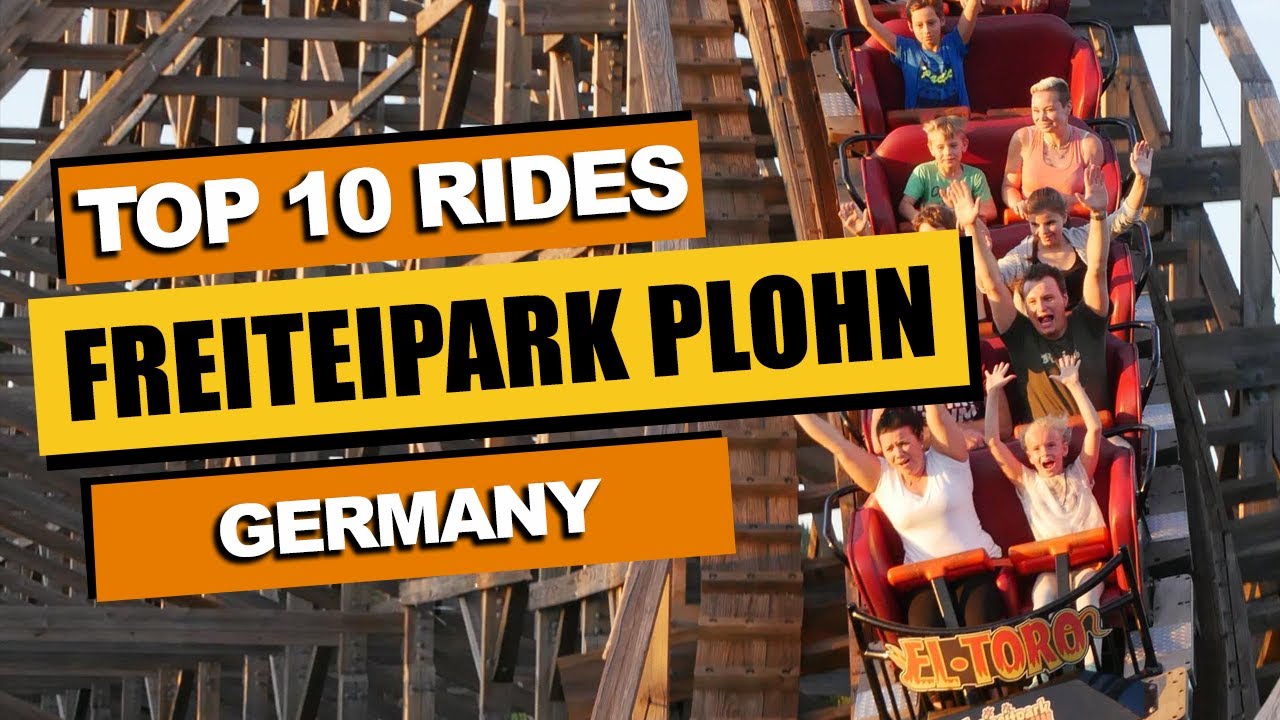 Top 10 BEST Rides at Freizeitpark Plohn (2023) | Lengenfeld, Germany