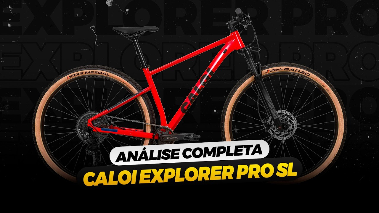 ANÁLISE COMPLETA CALOI EXPLORER PRO SL 2024 - VALE A PENA INVESTIR NESSA BICICLETA?