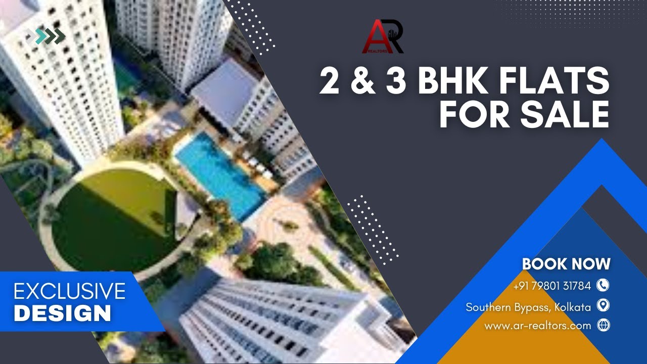 2 & 3 BHK Flats In Kolkata | Southern Bypass | Sunrise Aura | 7980131784 | 7980635823 🏠🏠🏠