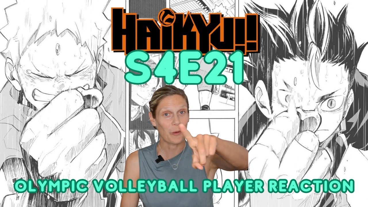 Olympic Volleyball Player Reacts to Haikyuu!! S4E21: 
