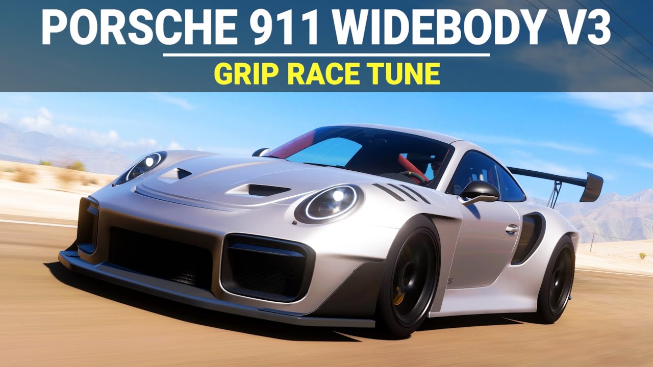 Forza Horizon 5 - 2018 Porsche 911 GT2 RS Widebody V3, FH5 Grip Race Build, Tune & Gameplay