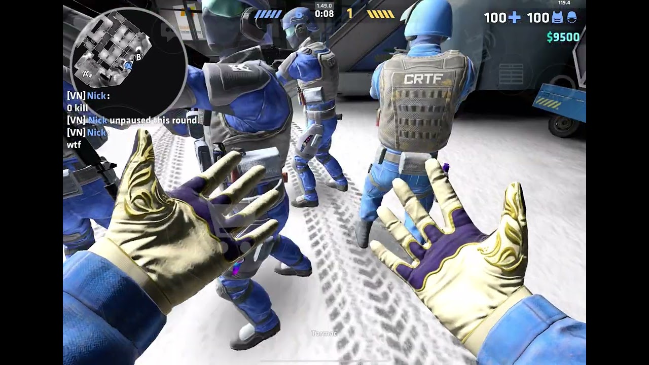 Critical Ops Scrim BUT I THROW VS IFL (I GET CALLED A HACKER)