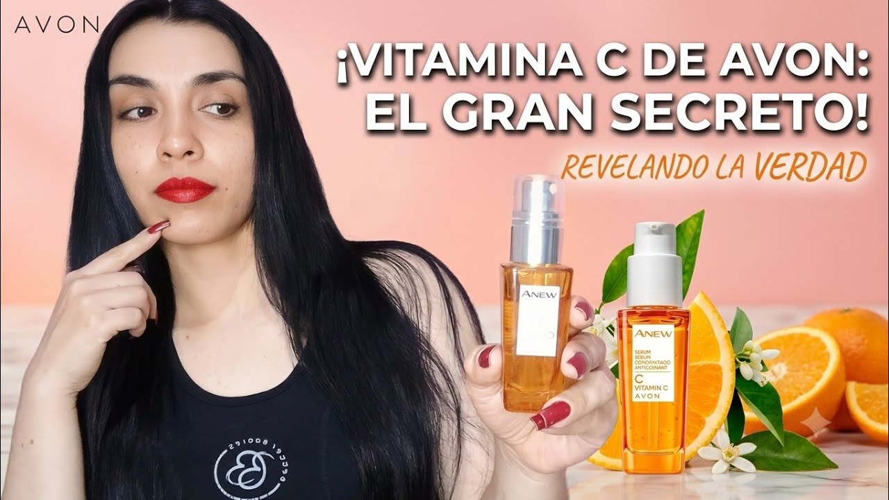 EL SÉRUM de VITAMINA C 😱🍊que QUITA las MANCHAS del ROSTRO! AVON ANEW ¡FUNCIONA!