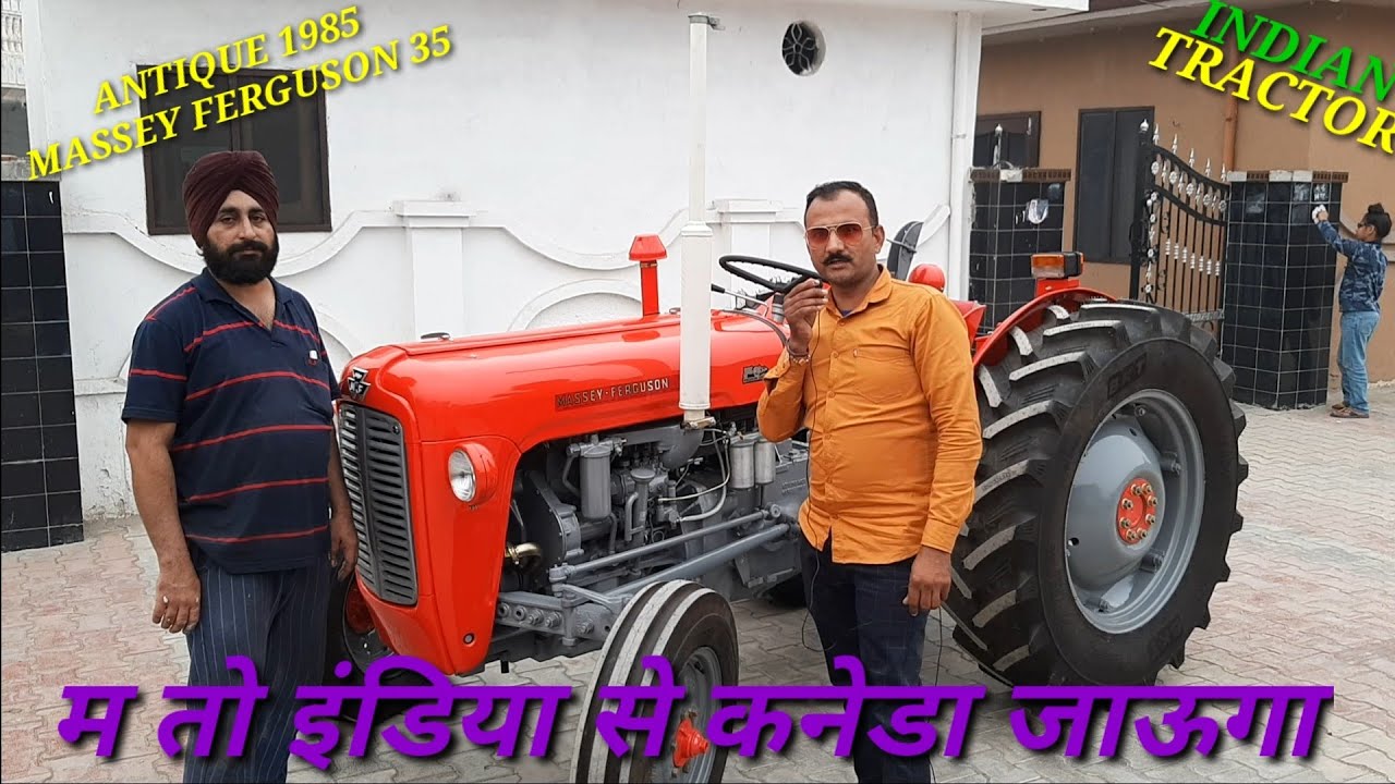 MASSEY FERGUSON 35 // butter tractor modification // indian tractor // Massey tractor modify