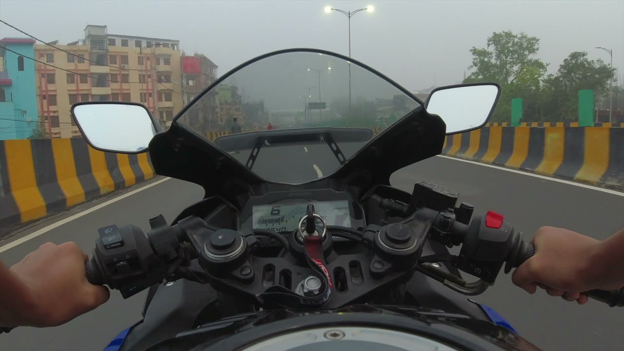 Morning Ride in Summer Fog || Patna