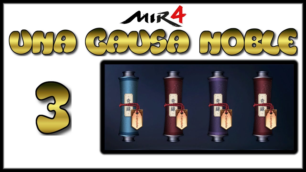 MIR4 MISTERIO CAMINO DEL MAL DE NOH WUNJANG GUIA COMPLETA