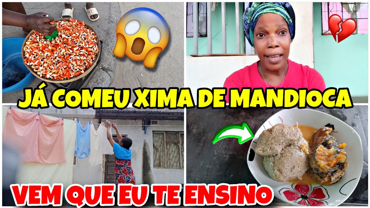 VEM COMIGO QUE TE ENSINO FAZER XIMA DE MANDIOCA//FALEI OQUE EU PRECISAVA DE FALAR 