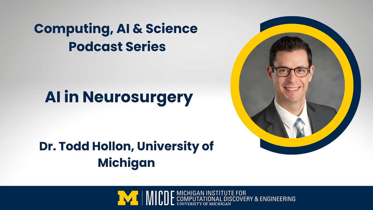 Computing, AI & Science Podcast series: AI in Neurosurgery