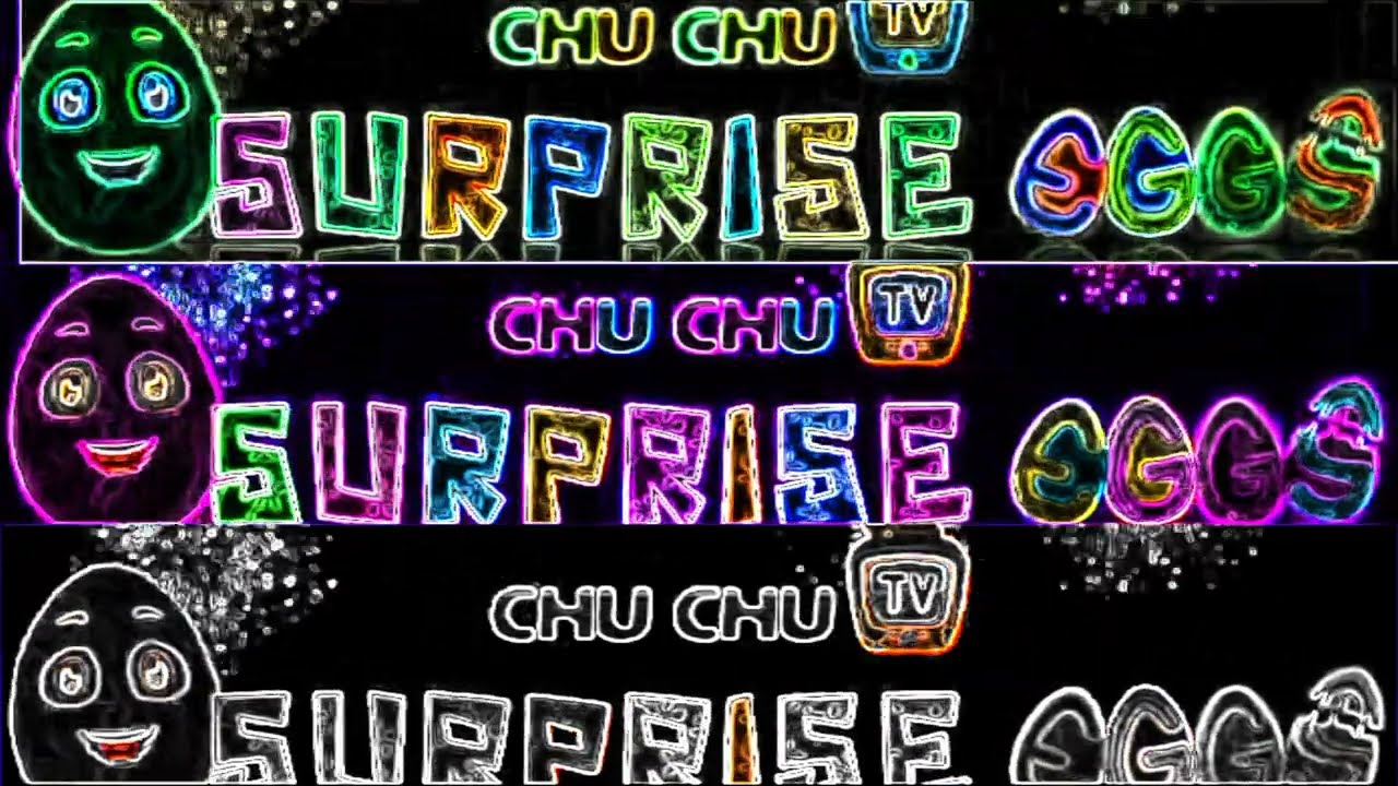 Chu Chu TV Surprised Eggs Best Wonderful Intro' Edition Effect and Overlay.