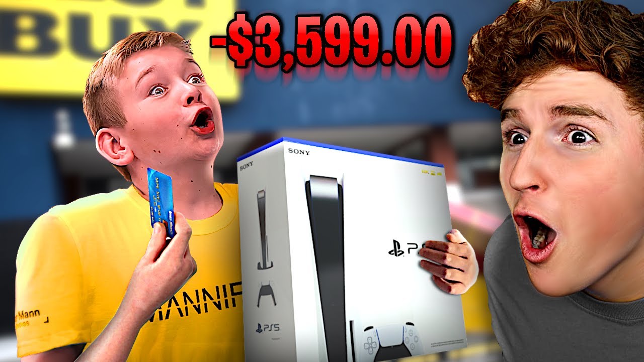 Kid Uses Moms CREDIT CARD.. (Too Far)